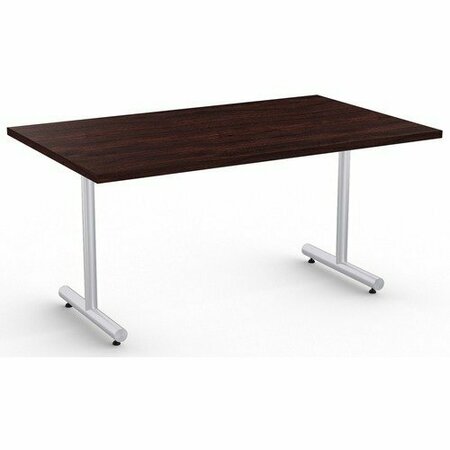 SPECIAL-T Training Table, Rectangle, T-Base, 60inx30in, Espresso SCTKING3060SESP